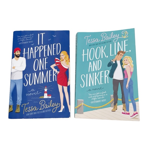 Tessa Bailey The Bellinger Sisters Book Series Set of 2 Paperback Romance Novels - Picture 1 of 3